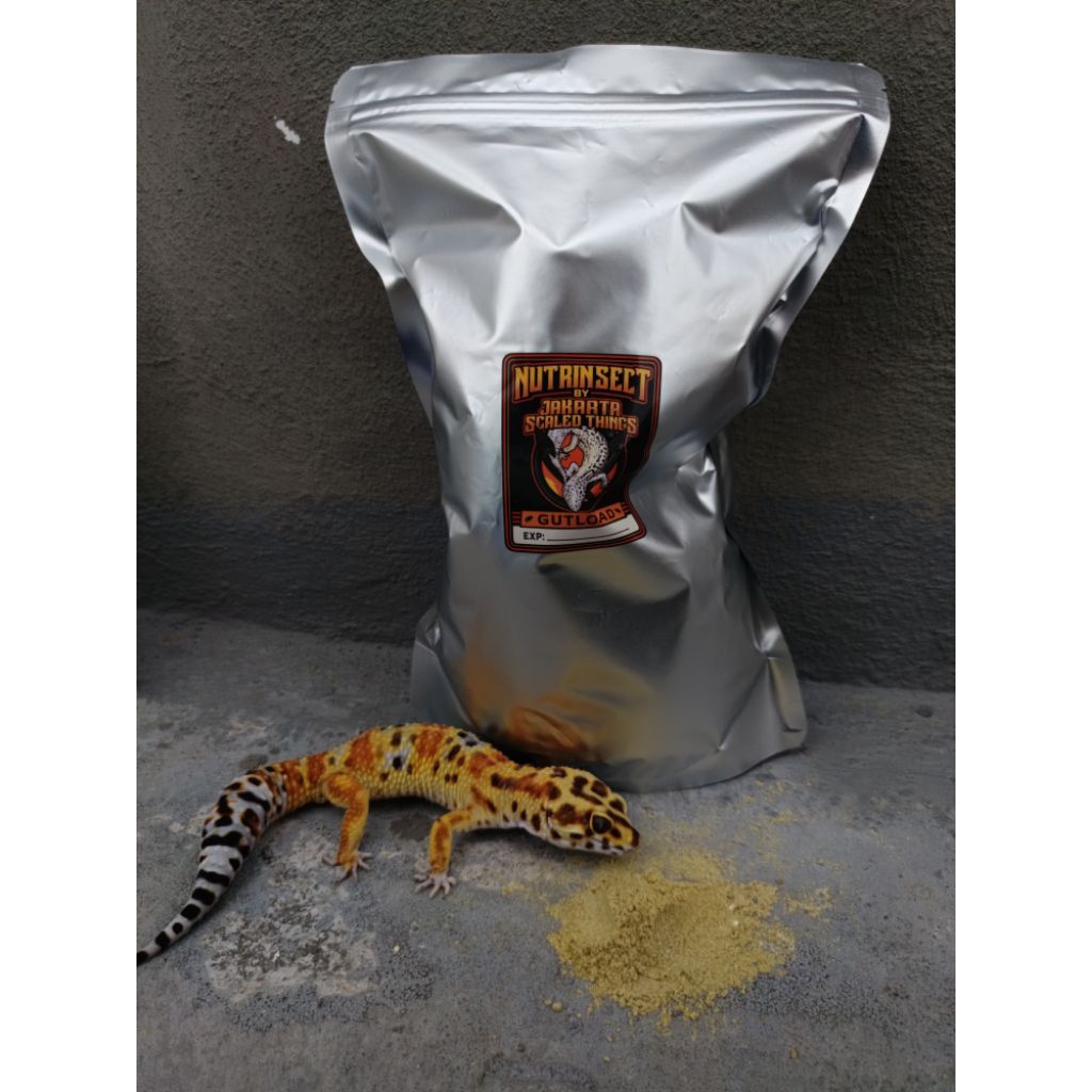 nutrinsect gutload gecko organik - 1 kg