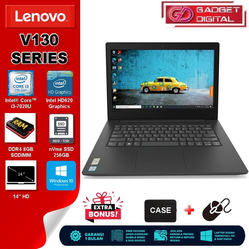 Laptop LENOVO V130 Core i3-7020 | 8GB / SSD 256GB | 14" HD