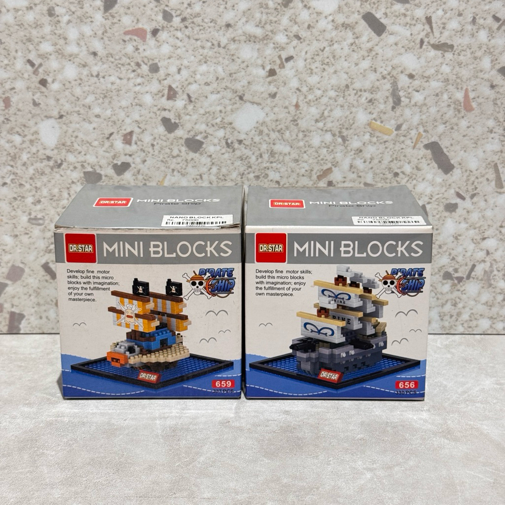 Building Blocks Puzzle / Nano Block / Mainan Susun One Piece