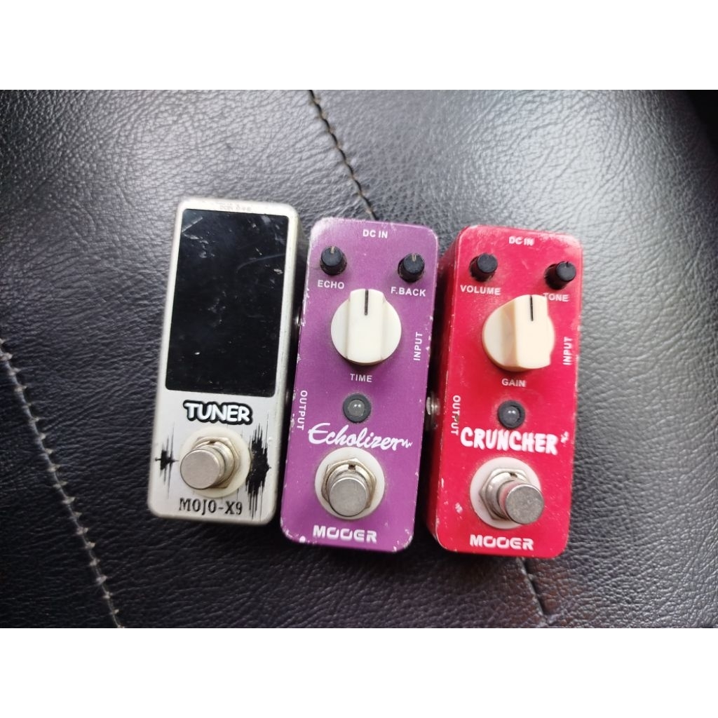 Mooer Cruncher, Echolizer, Tuner