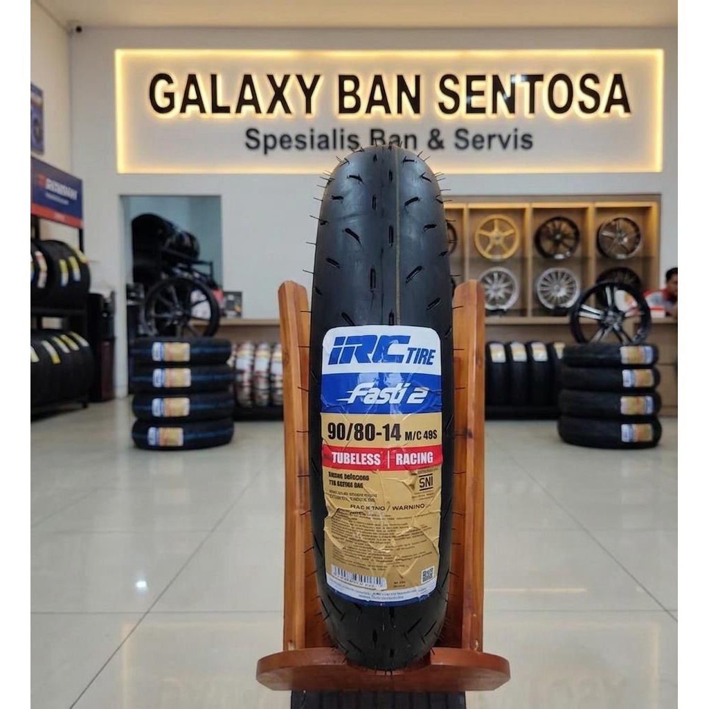 Ban IRC 90/80-14 Fasti 2 Tubeless Soft Compound