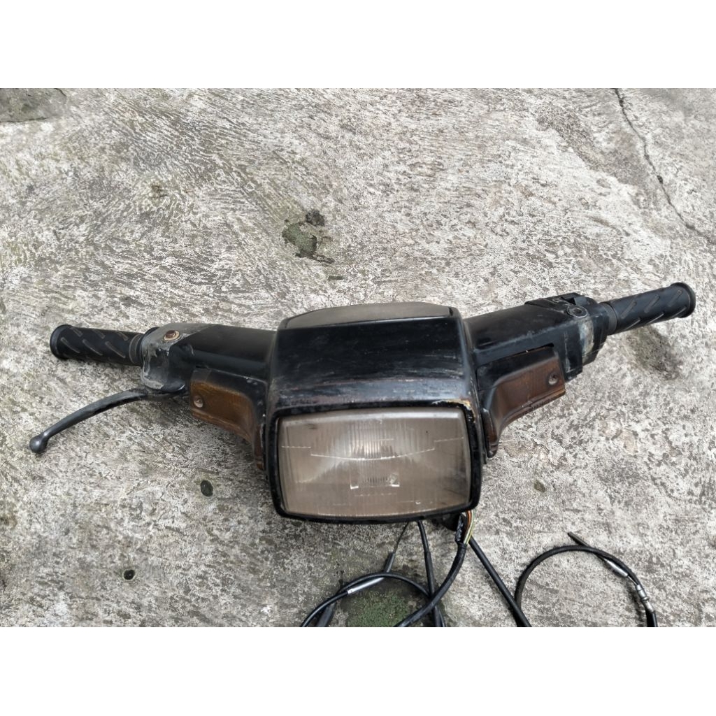 Batok fullset spido dan stir Suzuki Rc 100 original copotan kondisi bahan