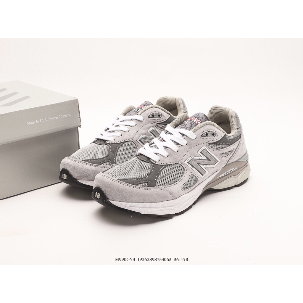 Blackshoes - Sepatu New Balance 990 V3 Made In Usa Grey