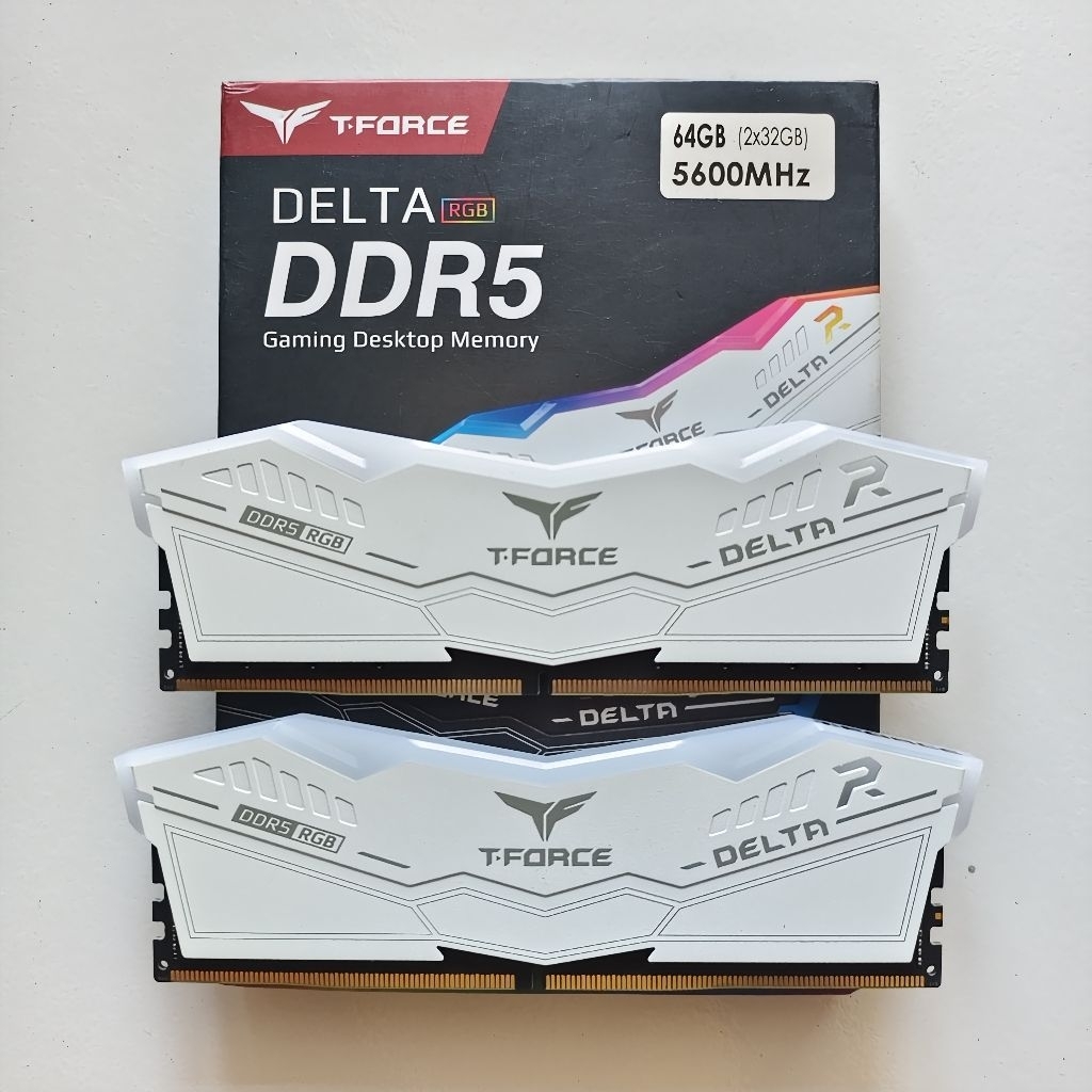 RAM TFORCE DELTA RGB 64GB DDR5 FULLSET LIKE NEW