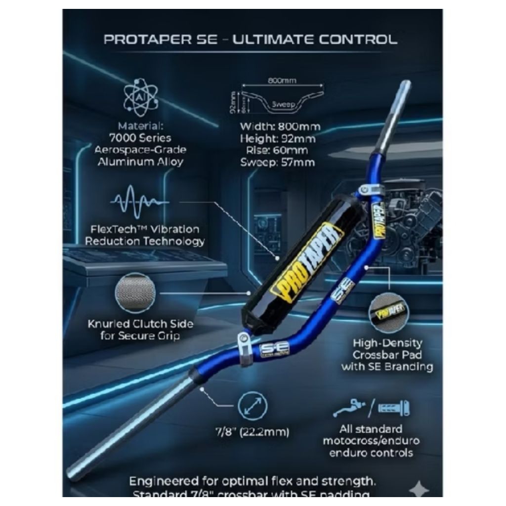 STANG PROTAPER EXPEDITION TWINWALL EXPEDITION PLUSH RISER KLX CRF DTRACKER TRAIL UNIVERSAL