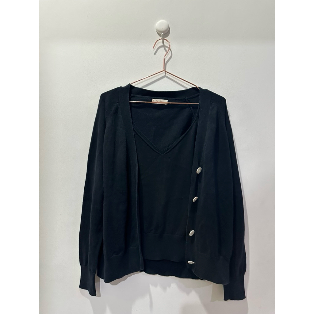 Set Tangtop & Cardigant By OUDRE