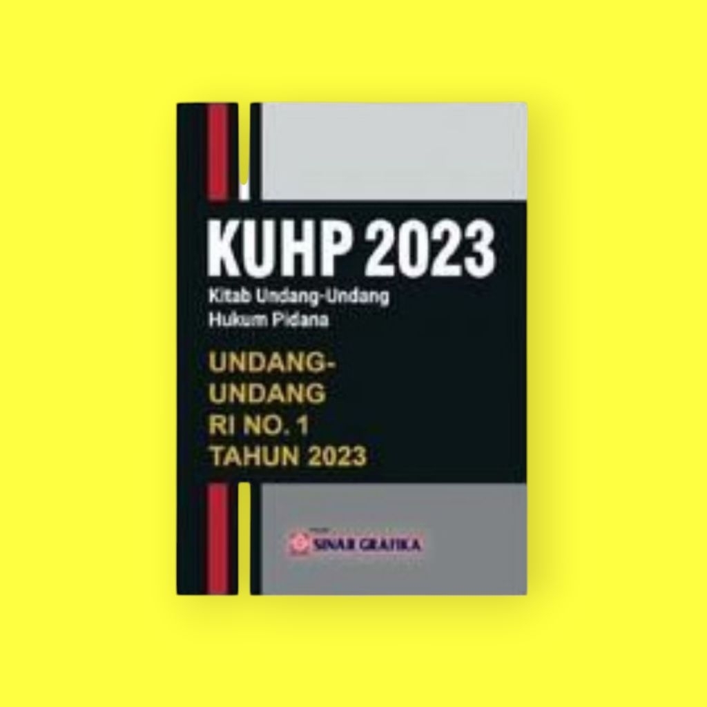 buku kuhp terbaru 2023