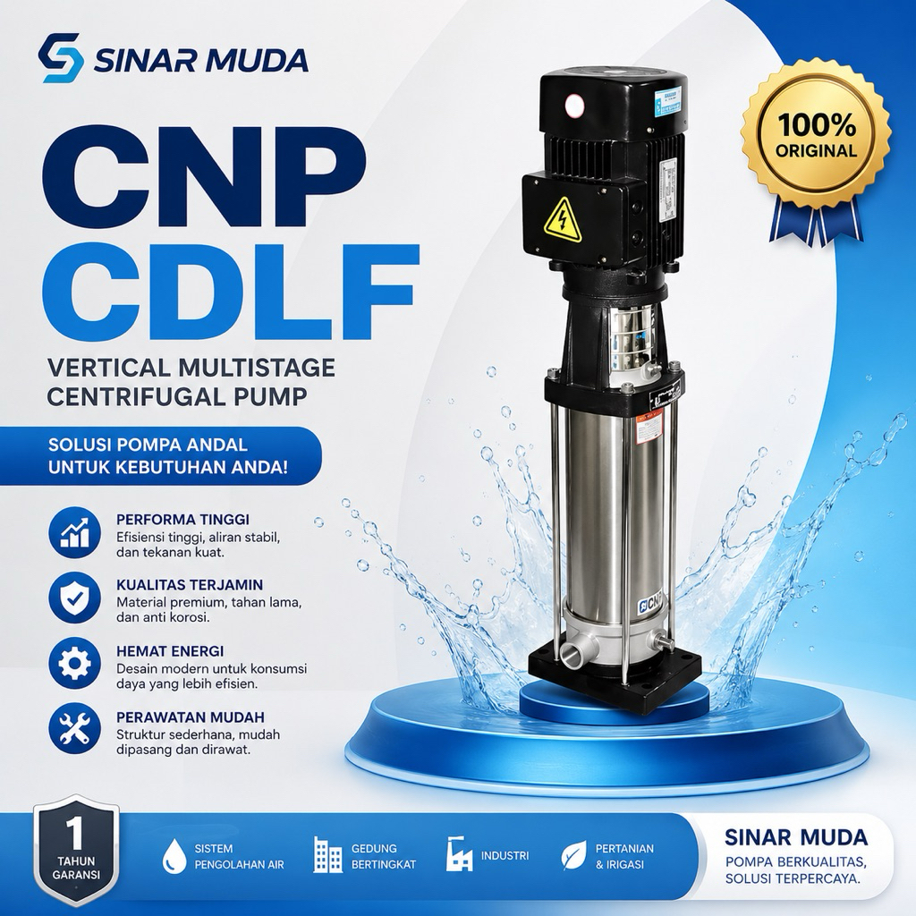 Pompa Booster Ro CNP CDLF 2-18 Multistage Pump