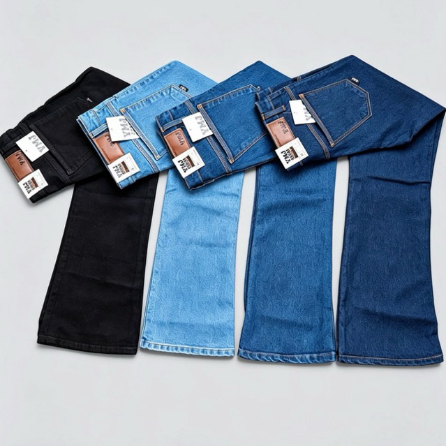Arjuna Jeans Celana Cutbray Boot Cut Manis Pria Size 27-34 Jumbo