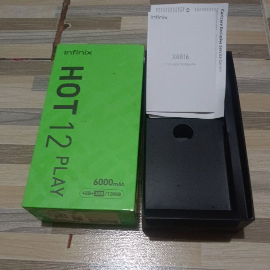 DUSBOX HP INFINIX HOT 12 PLAY SECOND ORIGINAL