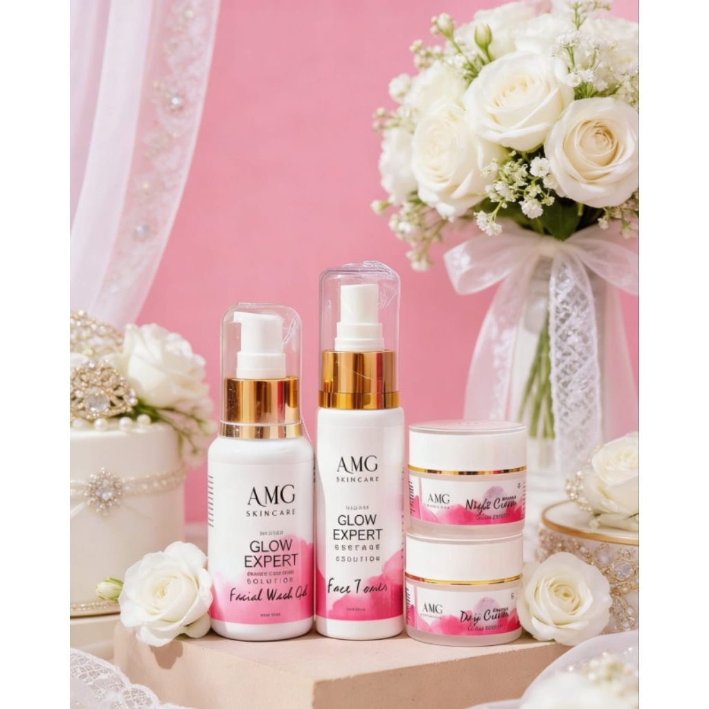 AMG skincare paket glow expert