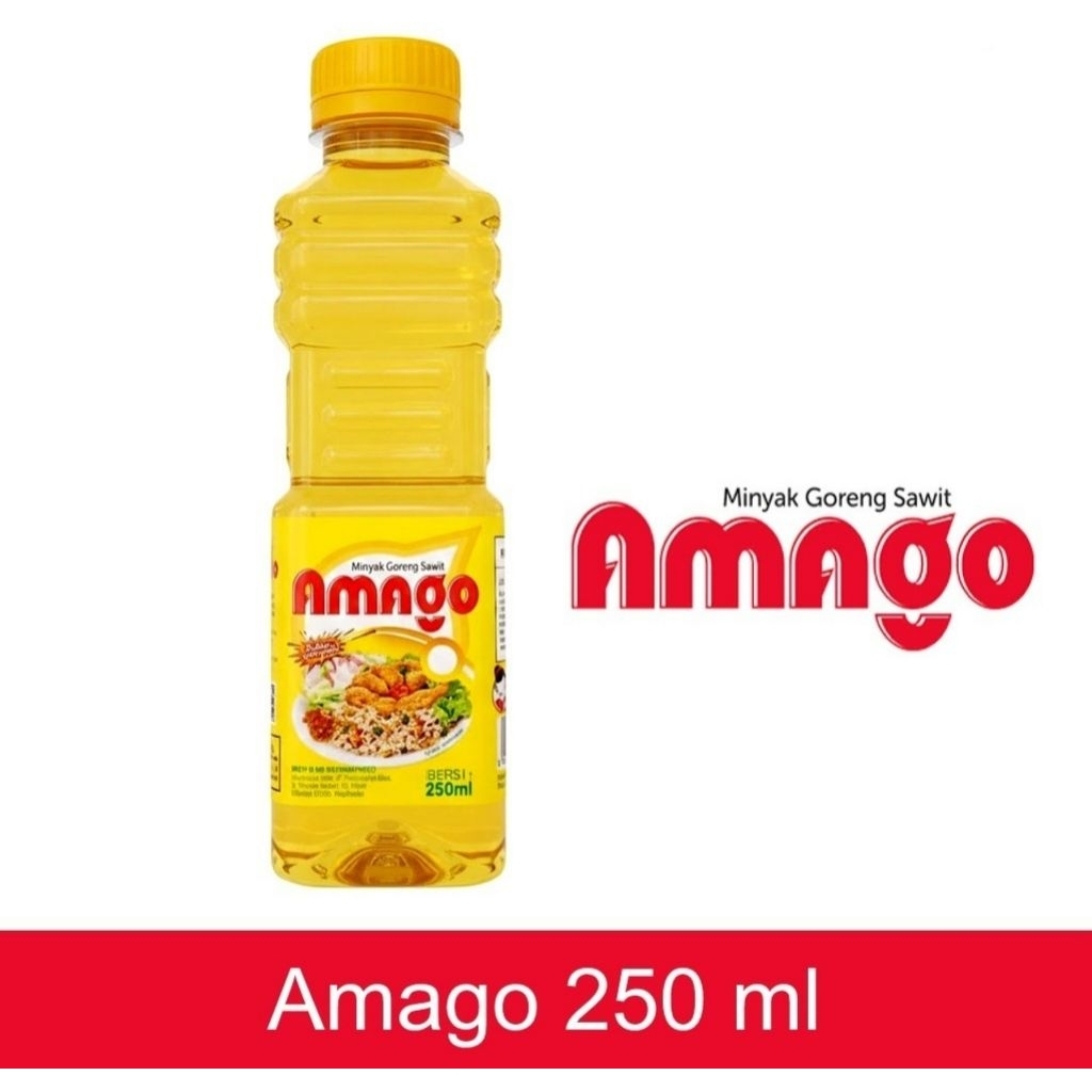 Minyak goreng Amago botol 250ml