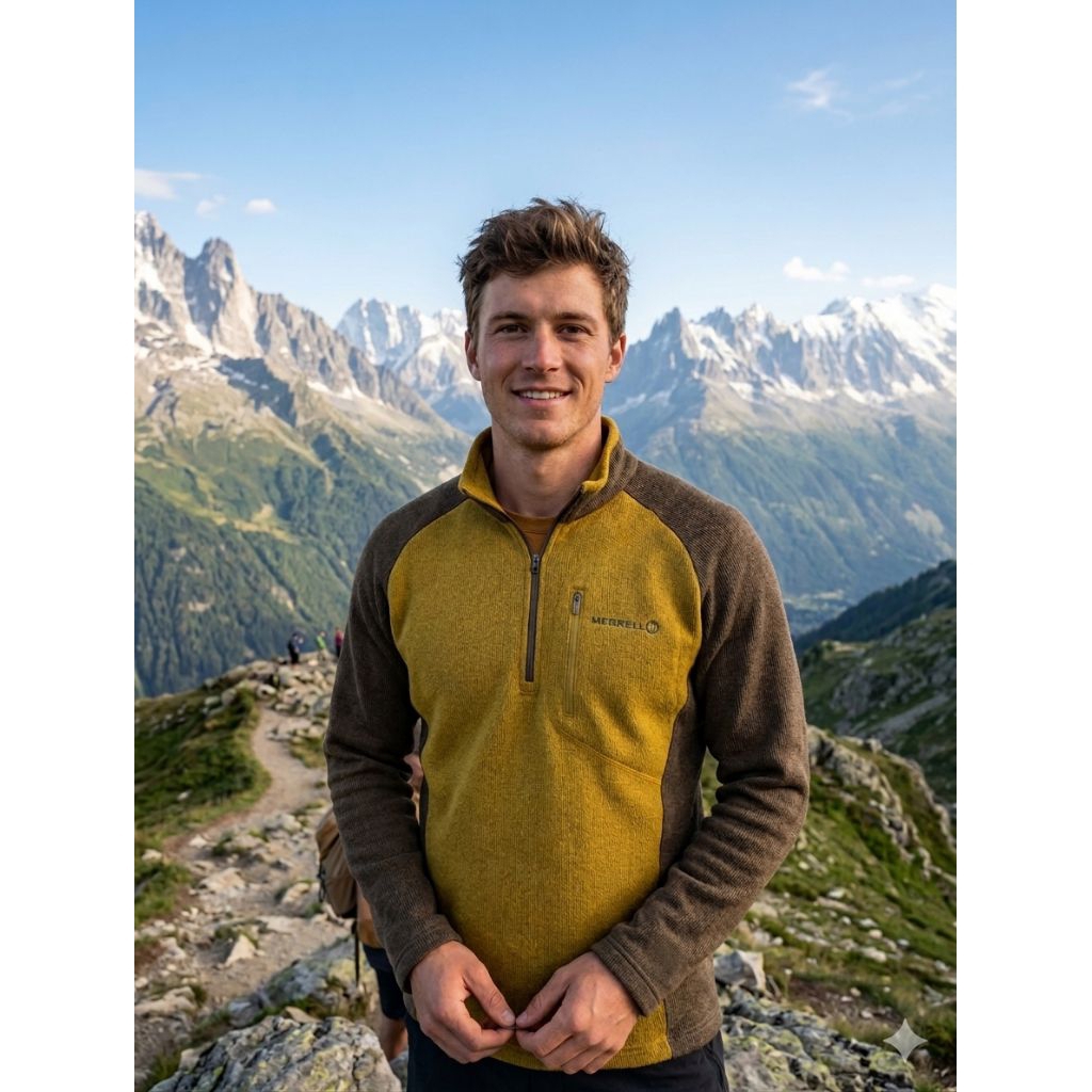 BASELAYER TEBAL || MERRELL || BAJU GUNUNG || BAJU OUTDOOR || BAJU BRANDED SECOND