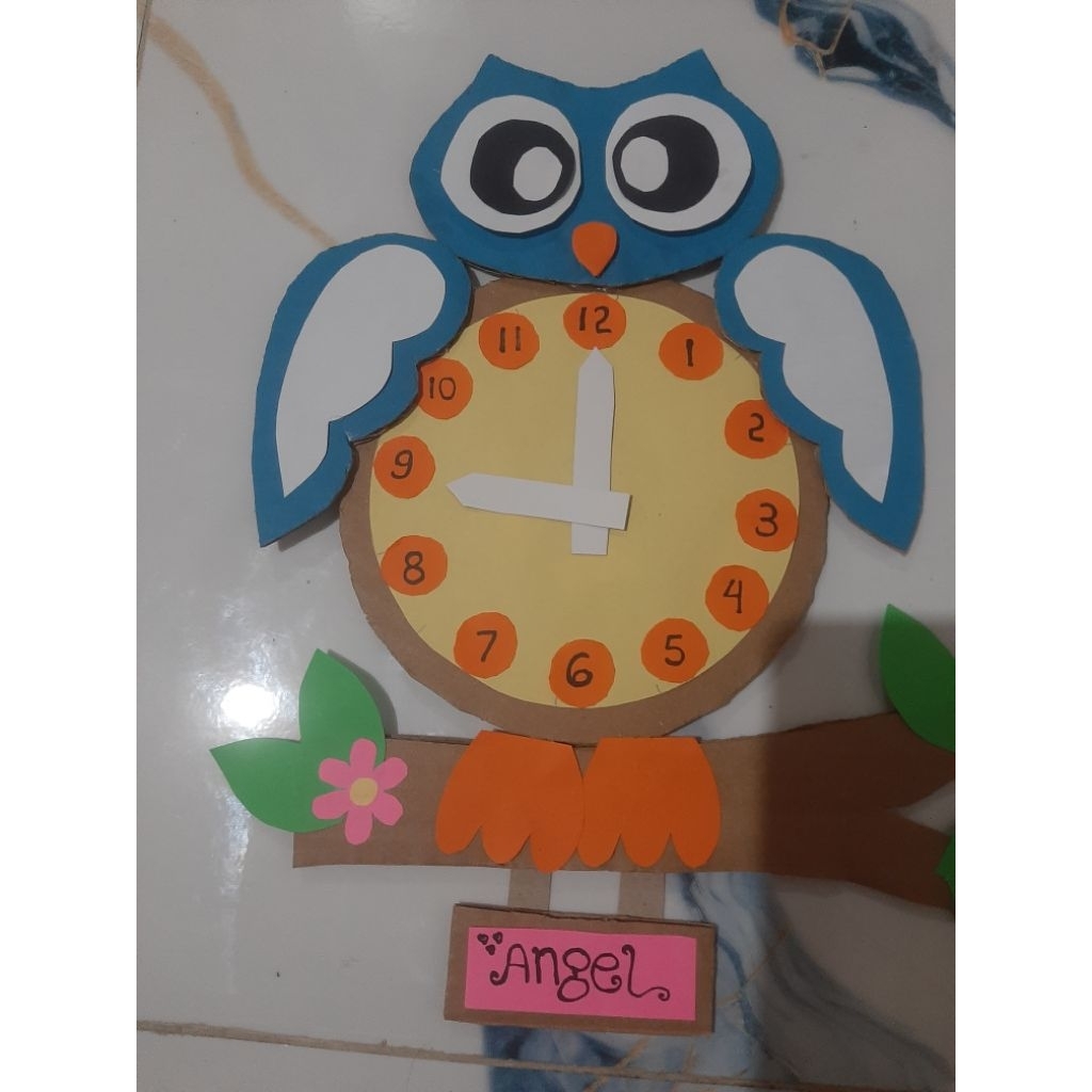 jam kardus untuk tugas sekolah prakarya anak sd prakarya anak tk prakarya anak sd dari kardus jam da