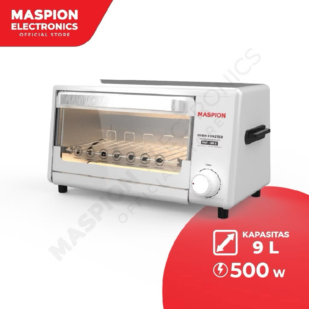 Oven Toaster Maspion MOT-901S Hemat Listrik