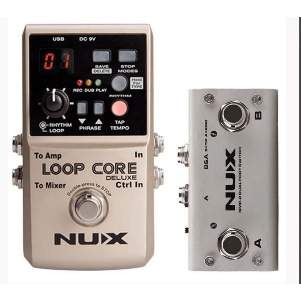 Effects Pedal  Nux Loop Core Deluxe Bundle