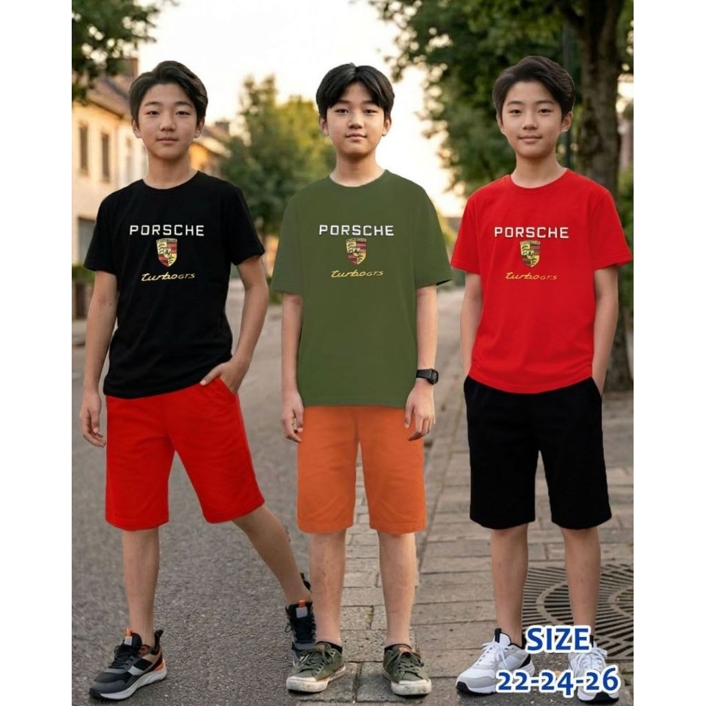 setelan pendek london kids 16-26 (8-13th)