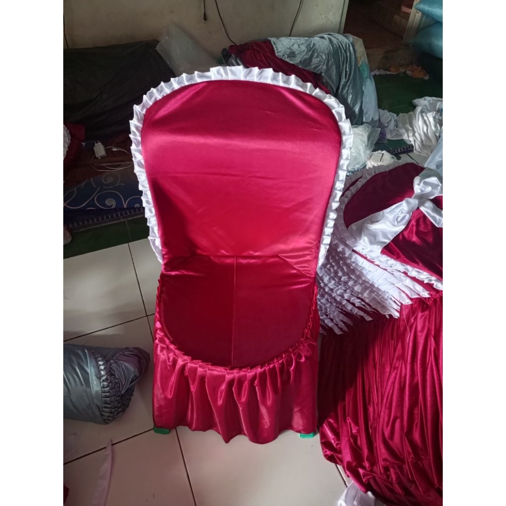 Sarung kursi Napoly bulat 101/102 Pita Rempel