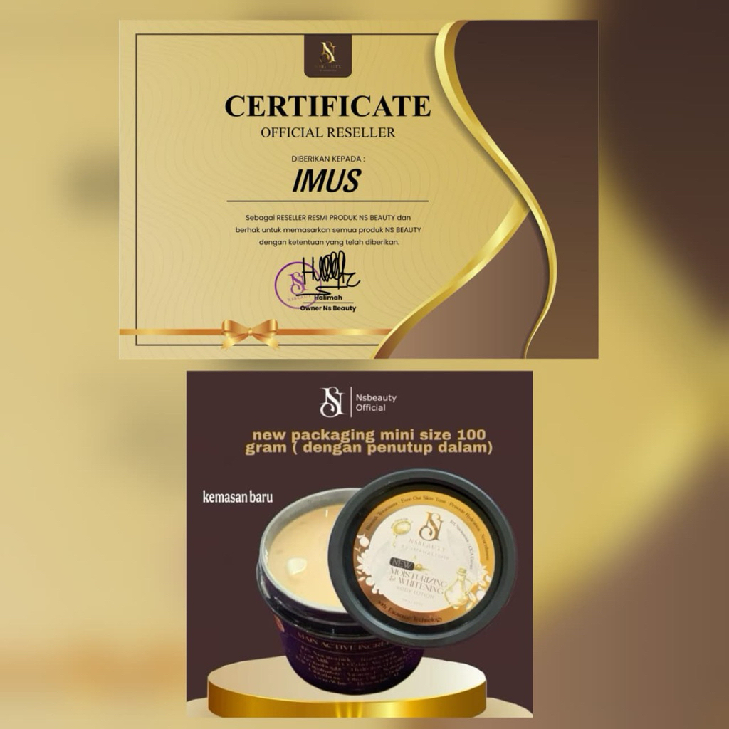 HB NS 100ml LAMA POT KEMASAN NEW By ns beauty