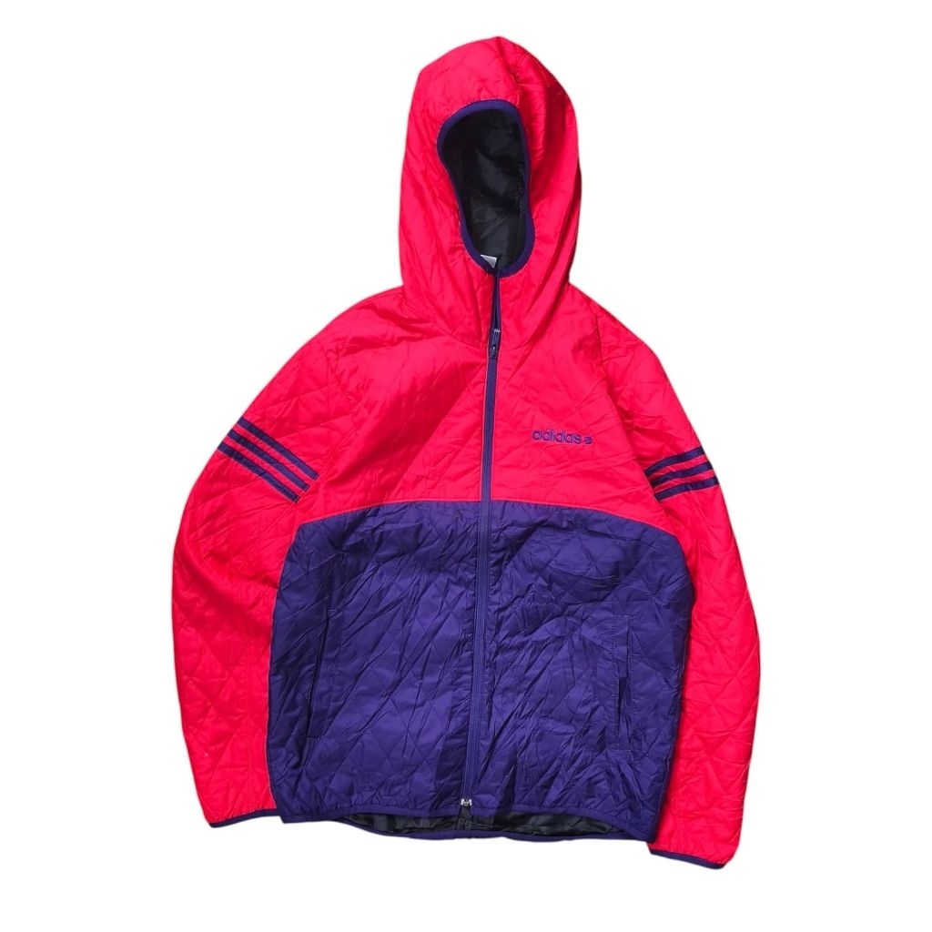 ADIDAS - Jaket Puffer Two Tone Size L