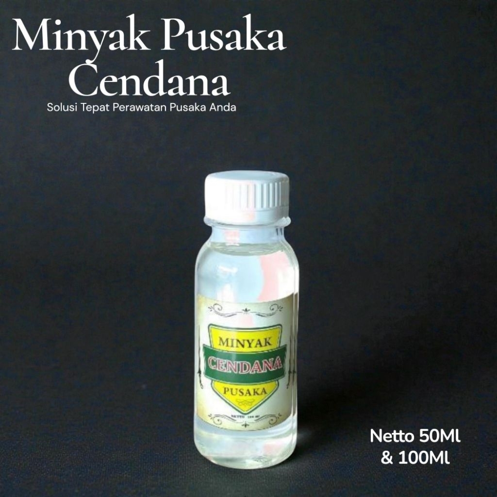 Minyak Pusaka Cendana Keraton Untuk Merawat Keris Natural Oil jumbo isi 100 mili