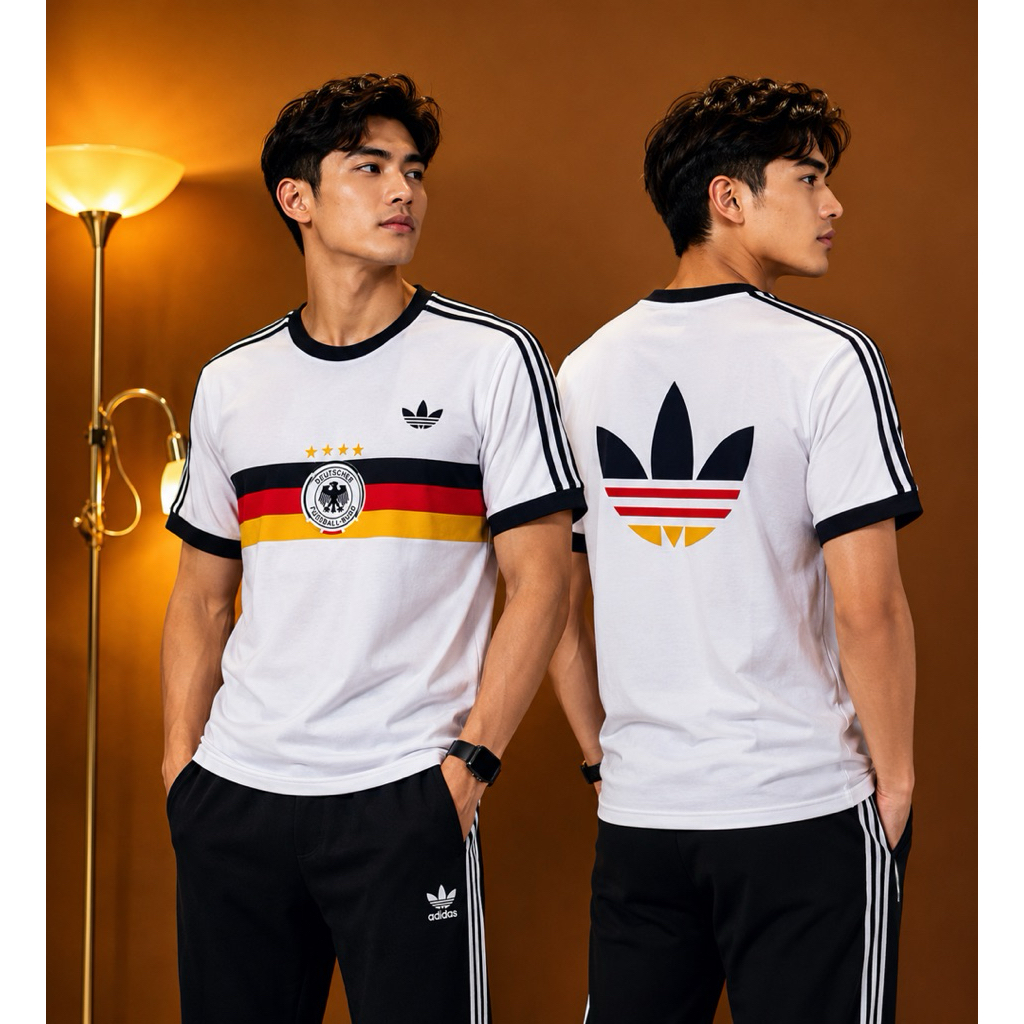 Kaos Casual Sporty TEE GERMANY