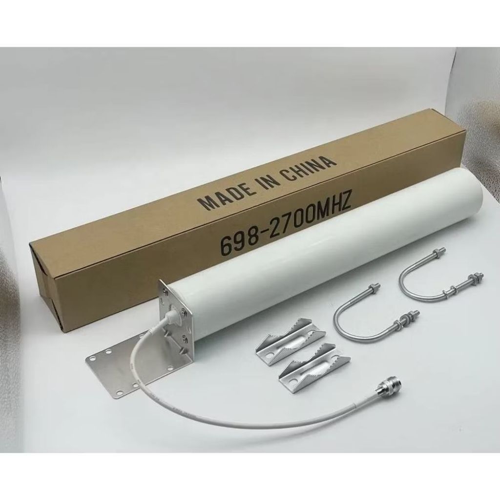 Antena Outdoor-Indoor Omni Tabung 42 Cm Penguat Sinyal Cell Phone Modem Wifi Mifi Untuk Repeater Boo