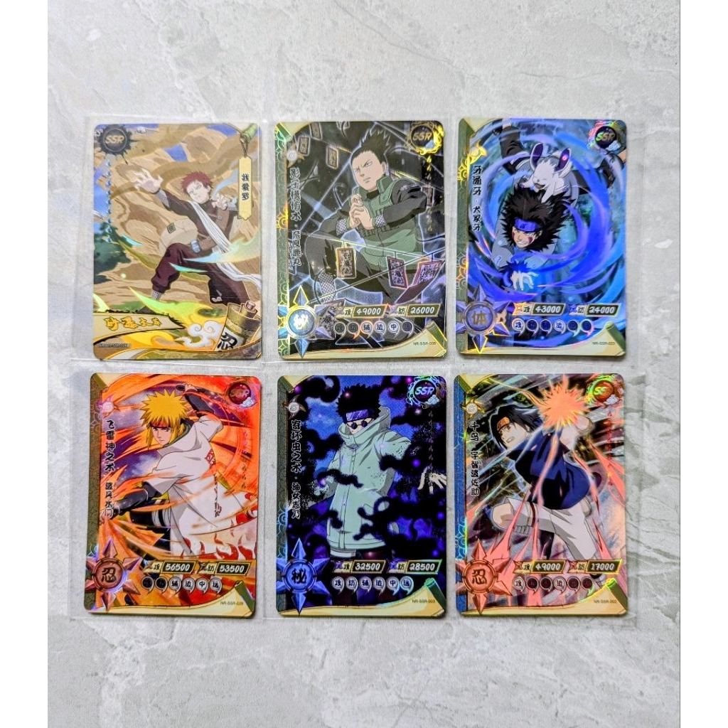 Kartu Langka Ecer Naruto Kayou Rarity SSR (Super Secret Rare) - Kartu Koleksi Naruto