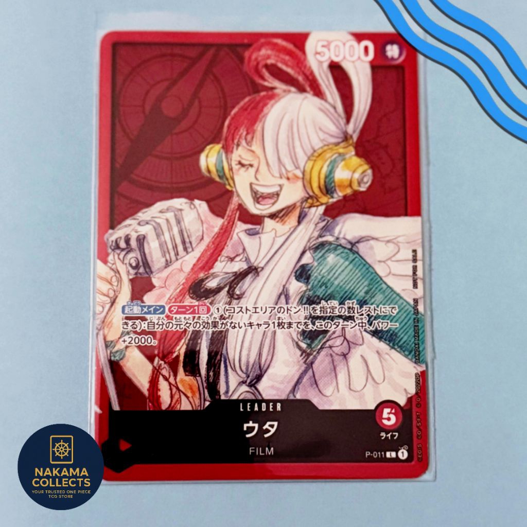 Leader Uta P-011 Tcg One Piece