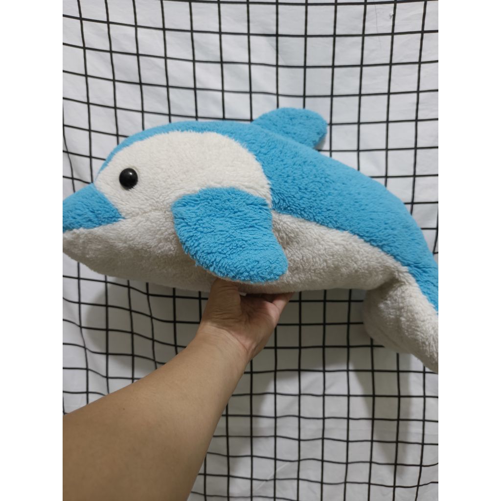 Boneka Lumba-lumba Biru preloved || Istana Boneka