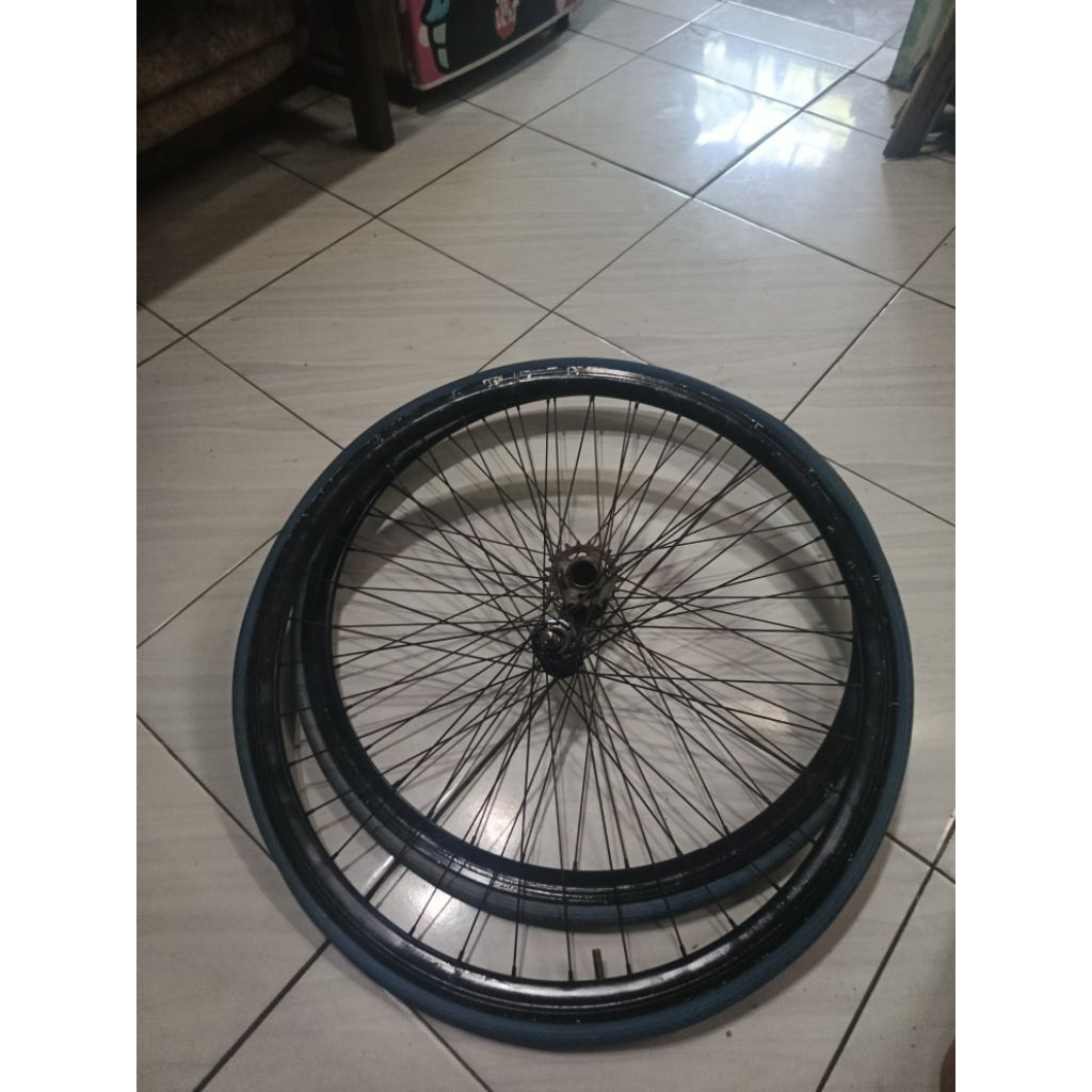 wheelset fixie bekas sepasang db