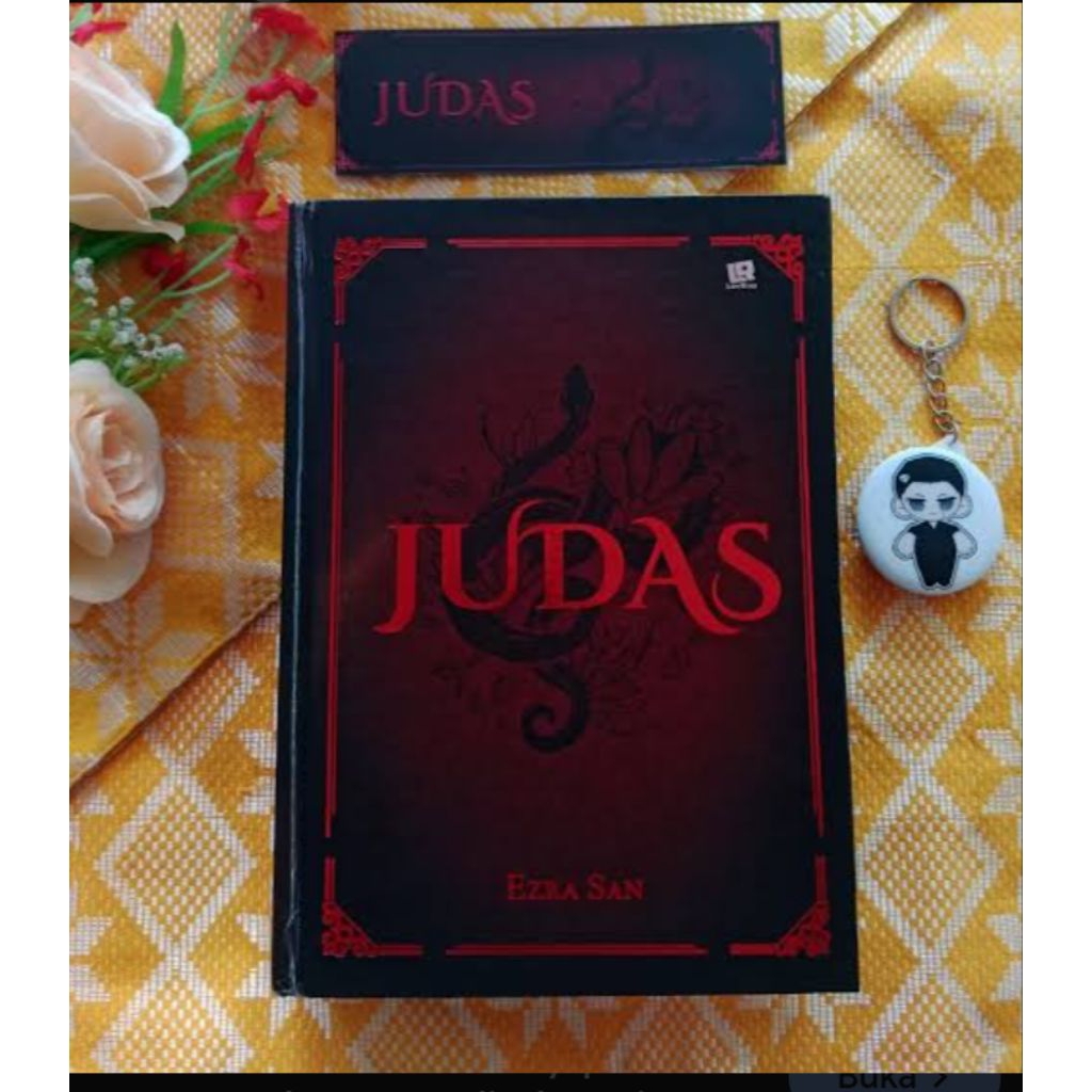Novel JUDAS ezra san HC