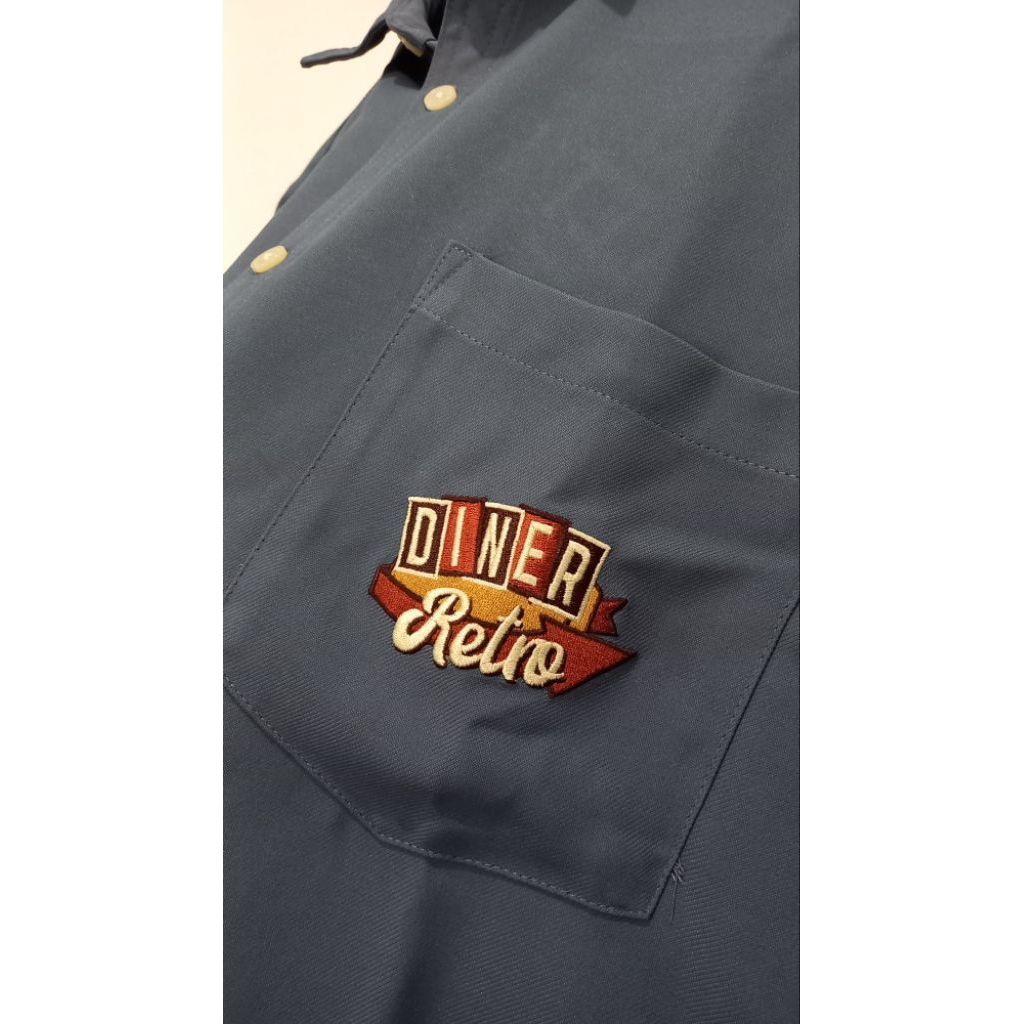 KEMEJA DENIM Backnumber est.1980