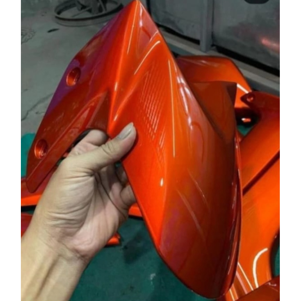 Paket Cat Candy Orange +cat dasar Silver / cat motor warna candytone orange cat pu berkualitas