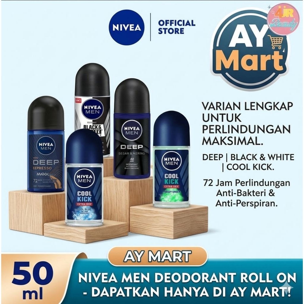 Nivea Men Roll On 50ml