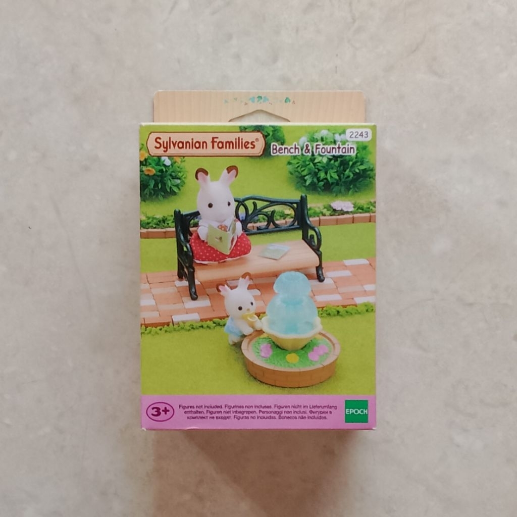 Sylvanian Families Bench & Fountain