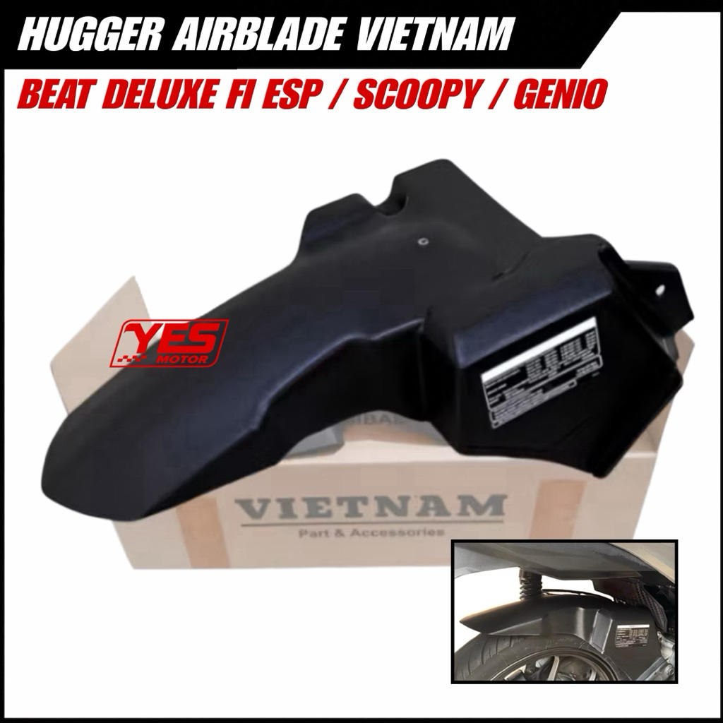 HUGGER AIRBLADE VIETNAM BEAT NEW GENIO SCOOPY 2020-2024 HUGGER AIRBLADE BEAT NEW DELUXE STREET 2020-
