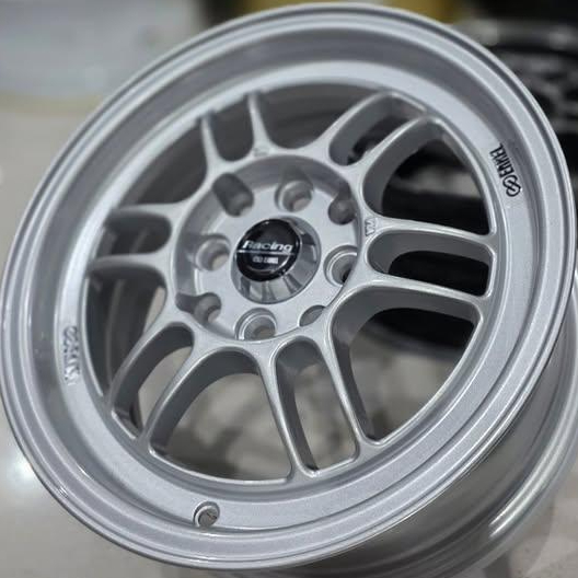 velg mobil racing ring 14 ENKEI RPF1 LEBAR 65 Pcd 4X100 Dan 4X114.3 Et38 HR