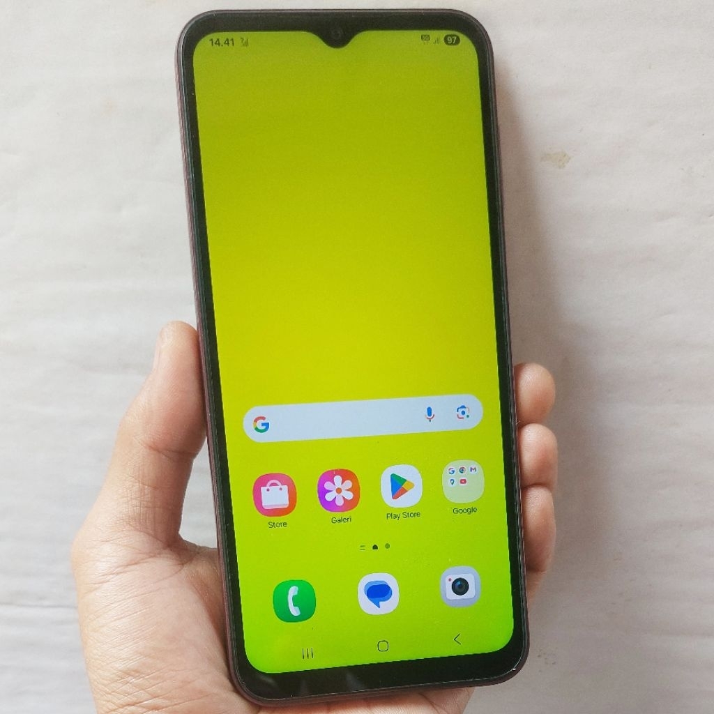 Handphone Samsung Galaxy A14 5g Ram 6/128 GB NFC Second Eks Resmi Sein Mulus Original