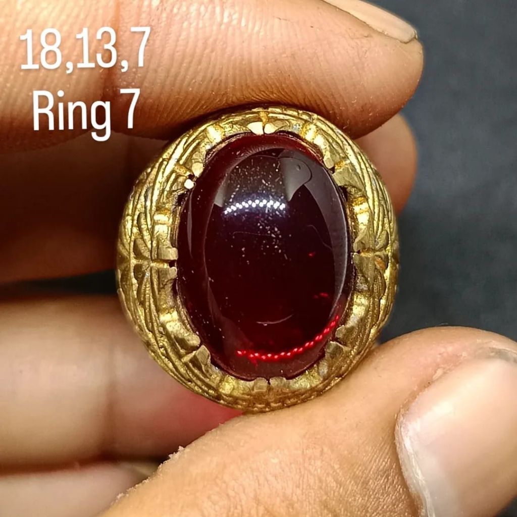 BATU AKIK MERAH SIEM ANTIK