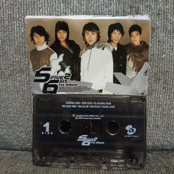 kaset f4 - meteor rain/meteor garden/vic zhou/love storm/twins/at the dolphin bay/love of the aegean