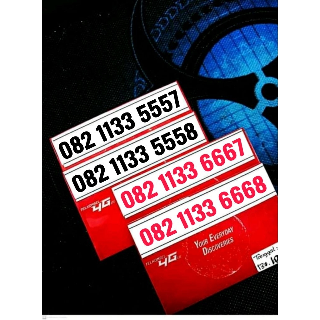 NOMER CANTIK TELKOMSEL 11 DIGIT 3GB NASIONAL