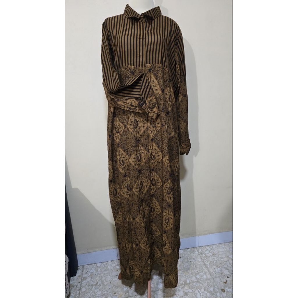 Gamis Batik Sogan