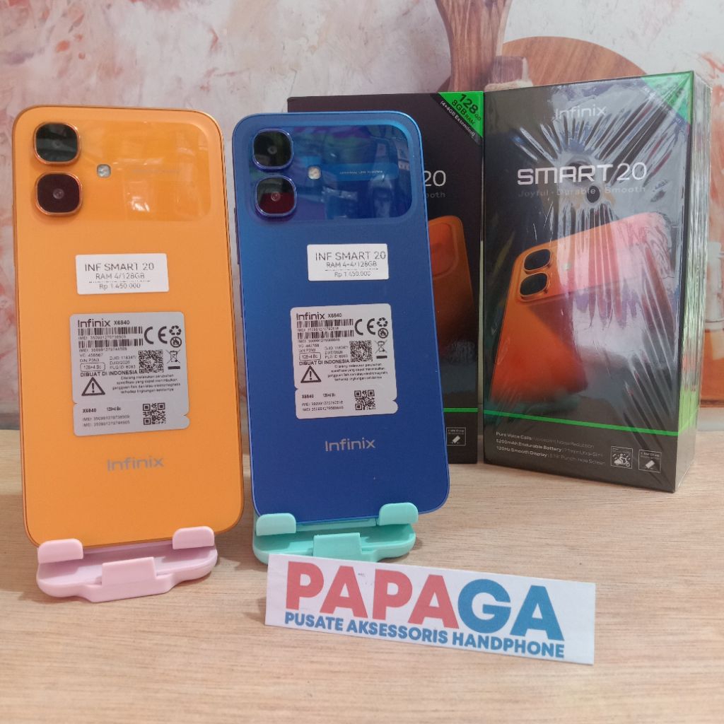 Infinix Smart 20 4/128 Like new GRADE A HP SECOND