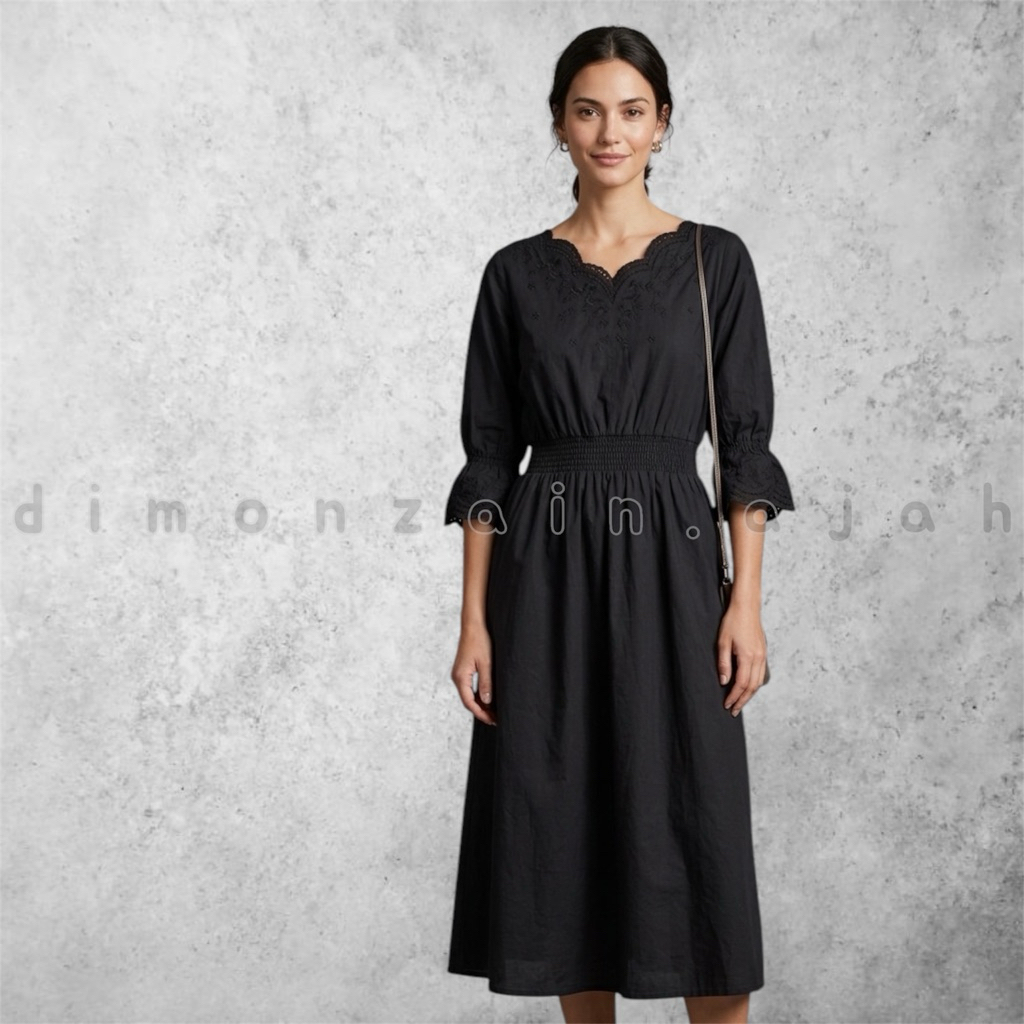 Colza Midi Dress - preloved