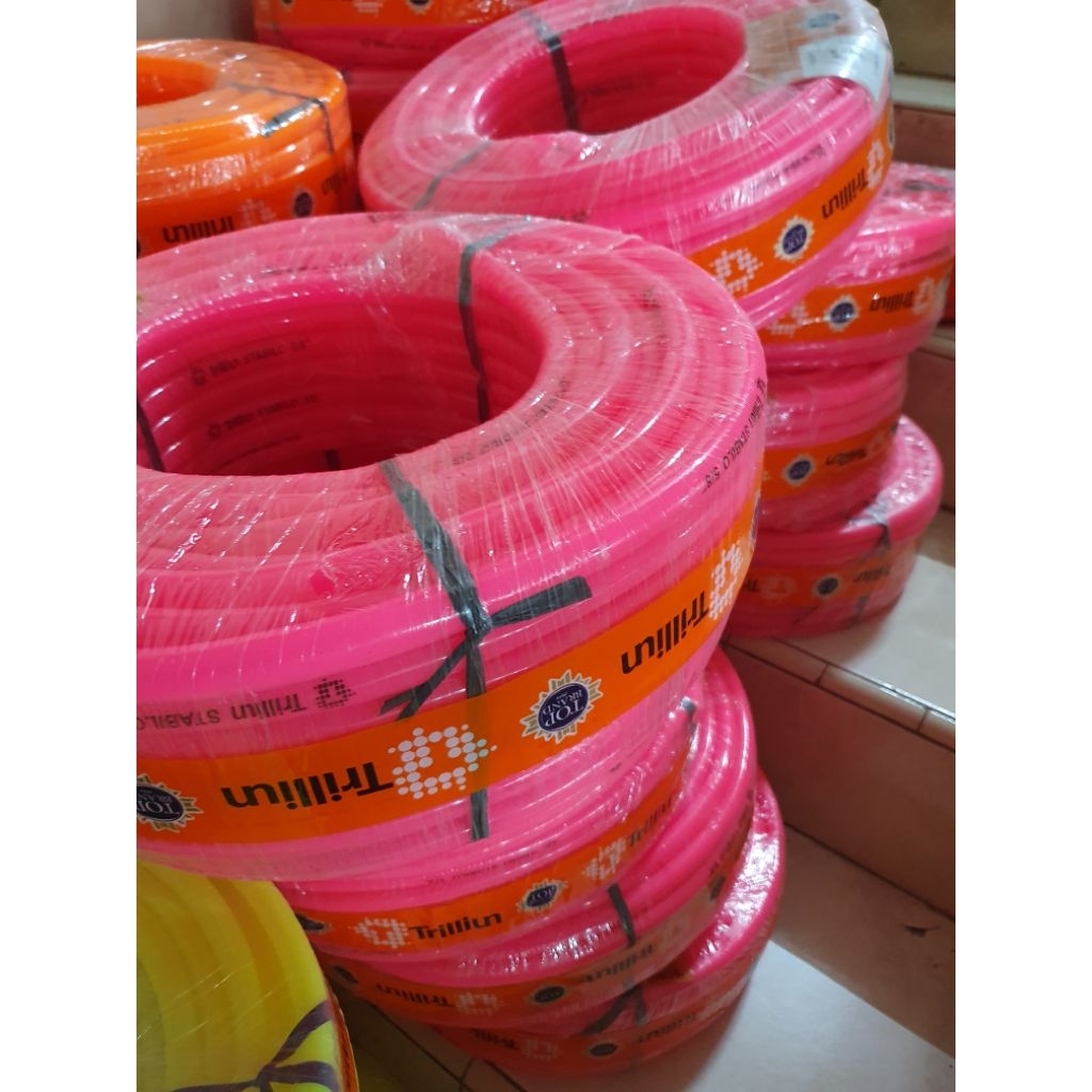 selang air elastis 50meter  pink original Stabilo