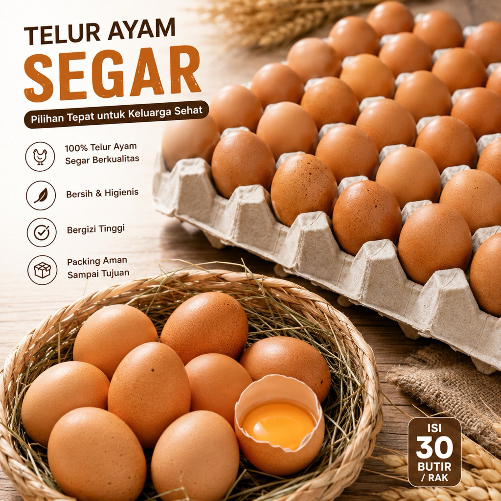 Telur Ayam Merah