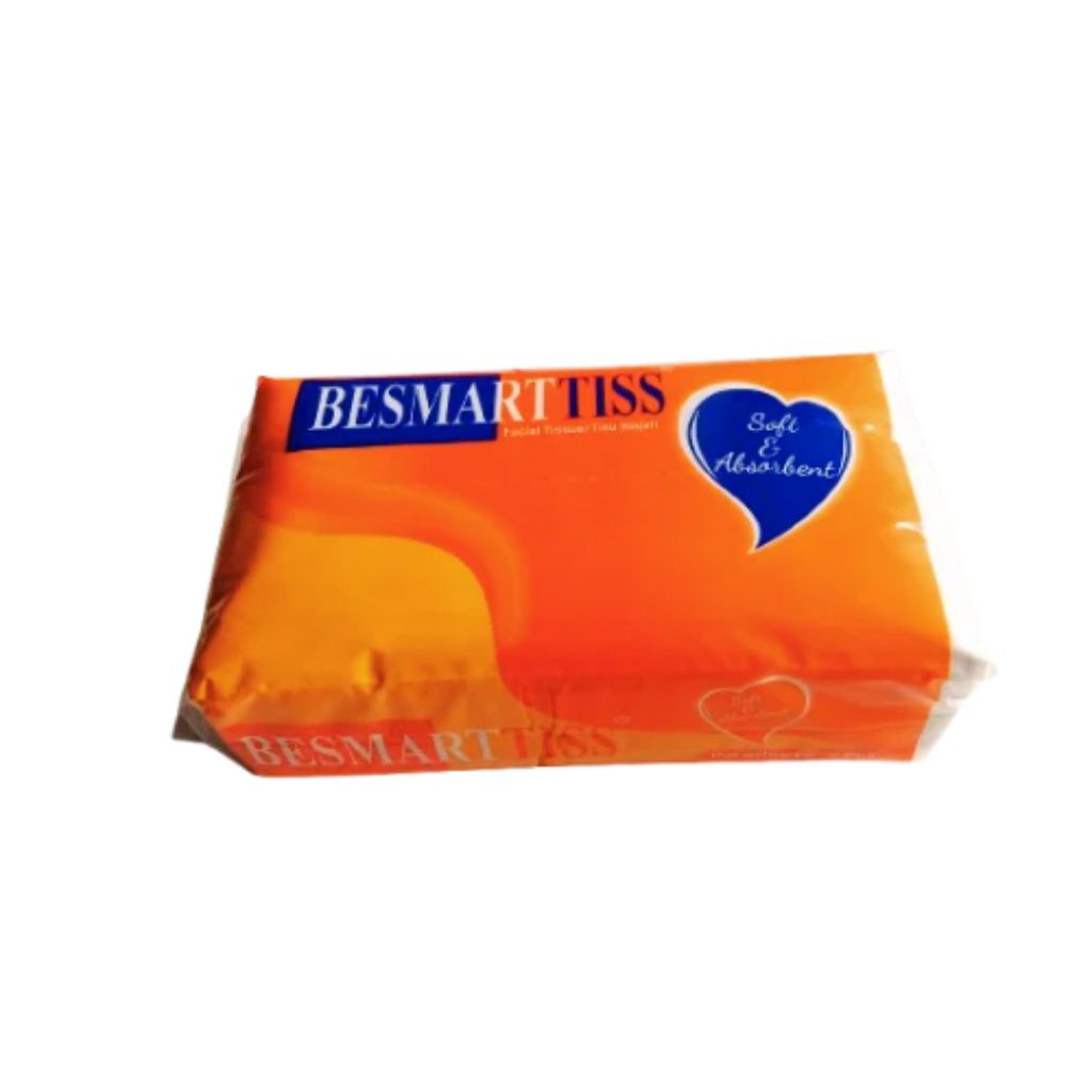 Tisu besmart tisu wajah 150 sheets 2 play