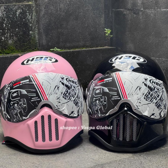Helm Cakil HBC ORIGINAL + VISOR