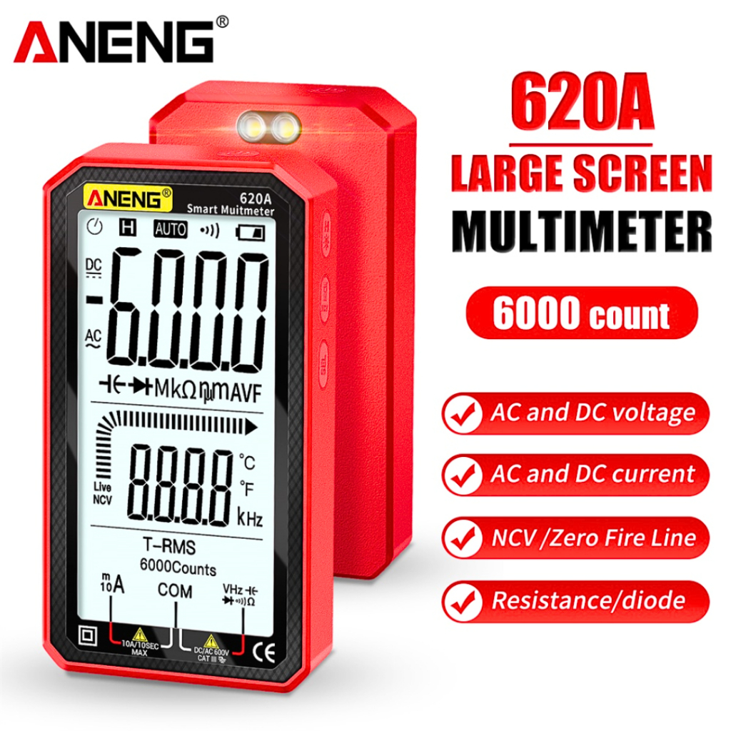 Aneng Multimeter Digital Smart Voltage Tester - 620A